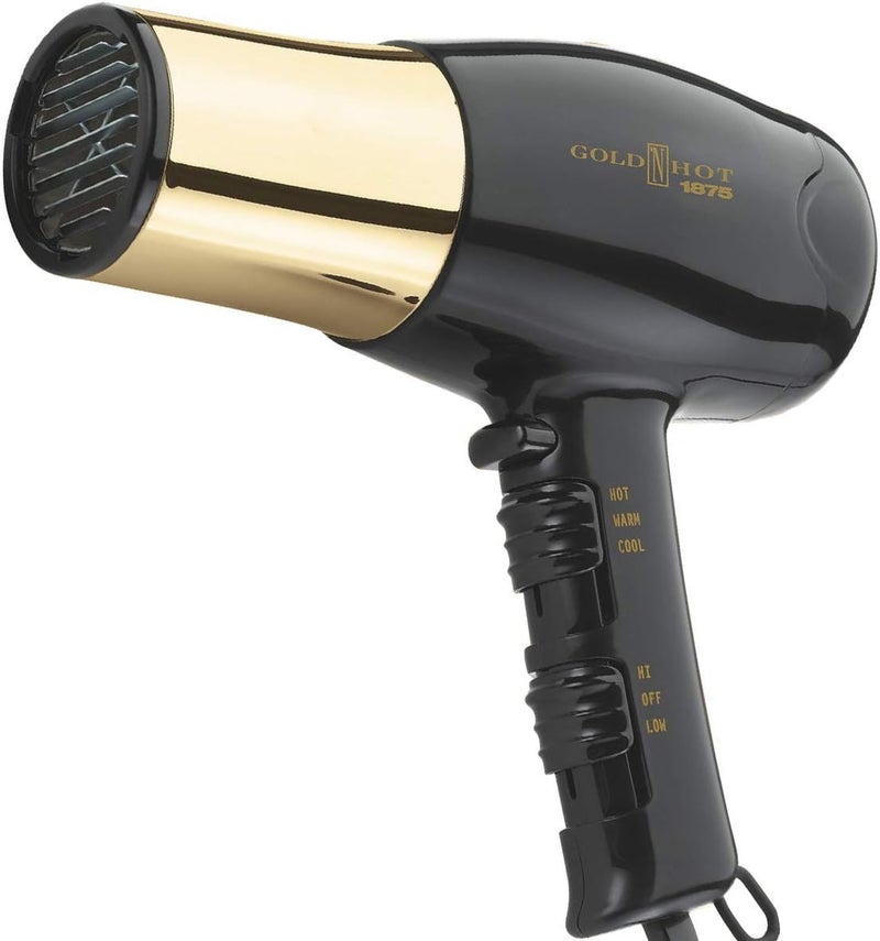 Gold N Hot GH8135 Professional 1875-Watt Hair Dryer with Styling Pik - Image 1