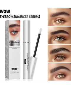 W3W Eyebrow Enhancing Serum Eyebrow Growth Serum Nourishing Brow Serum Gentle No Irritating Lash Serum Gentle Formula Longer Fuller and Thicker Flexible Lashes Eyebrow Enhancer Serum 3ml  - Image 2