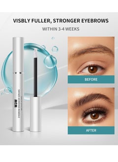 W3W Eyebrow Enhancing Serum Eyebrow Growth Serum Nourishing Brow Serum Gentle No Irritating Lash Serum Gentle Formula Longer Fuller and Thicker Flexible Lashes Eyebrow Enhancer Serum 3ml  - Image 4