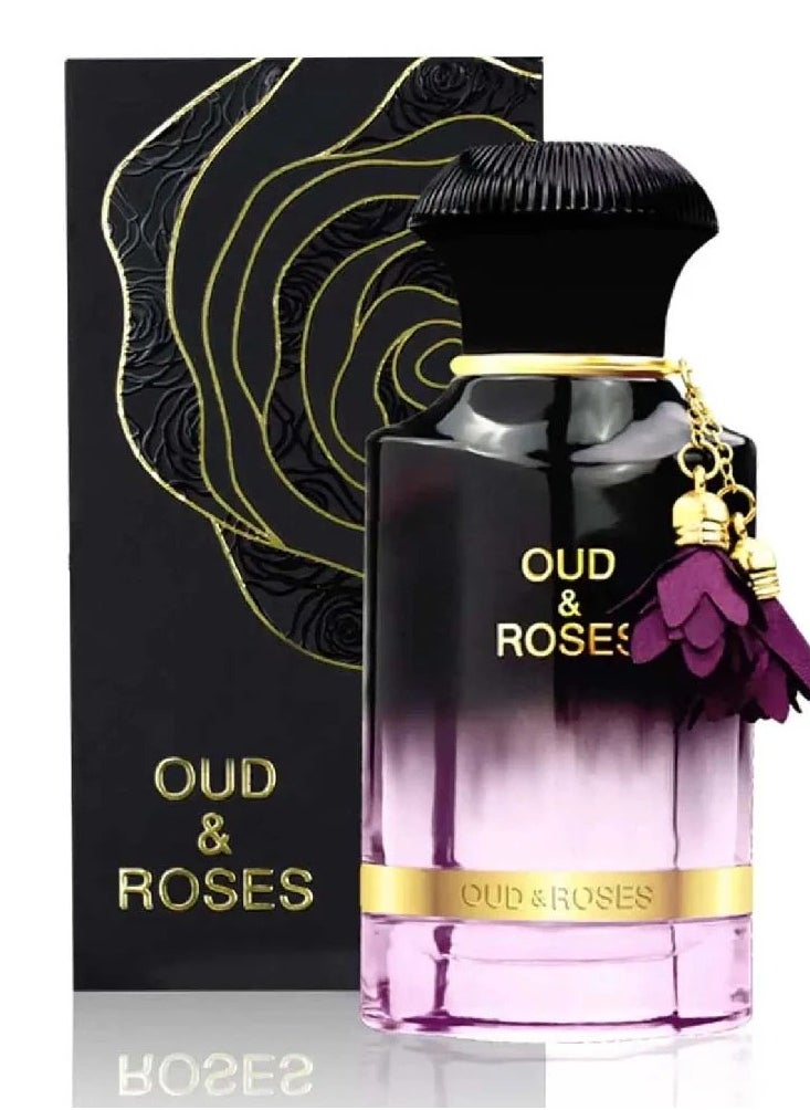Ahmed Al Maghribi - Oud and Roses Eau De Parfum 60 ml - Image 1