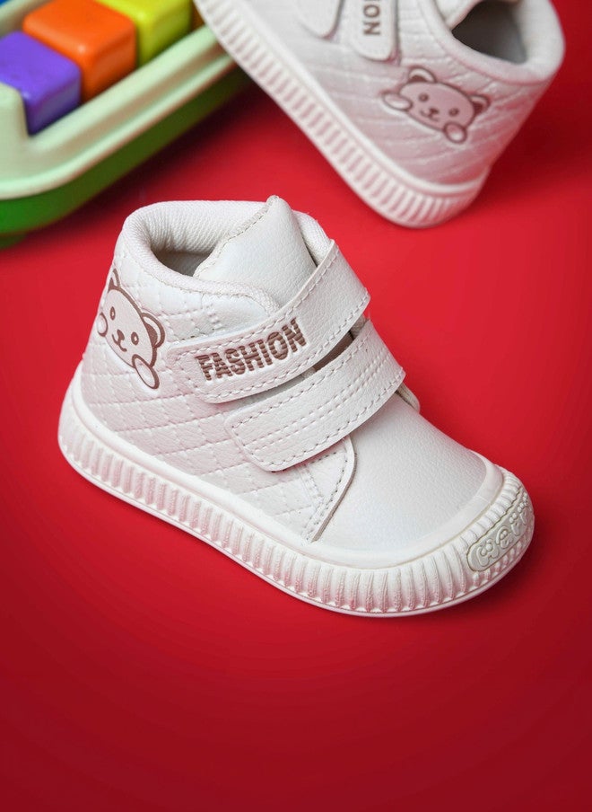 KATS Kids Musical Mid-Top Round Toe Velcro Sneakers - Image 2