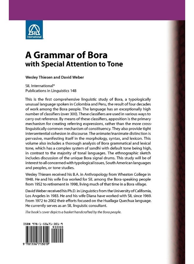 A Grammar of Bora with Special Attention to Tone - Image 2