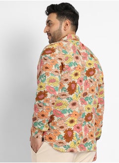 Men's Multicolour Floral Cluster Shirt - pzsku/Z49BA2A4F056A34D4242DZ/45/_/1731924154/39ad6a4e-bbb6-46b1-83f0-b3ffcce6b0df