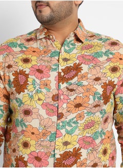 Men's Multicolour Floral Cluster Shirt - pzsku/Z49BA2A4F056A34D4242DZ/45/_/1731924155/7cdcfb4b-ad03-4f5c-a11d-61f162929beb