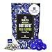 BLUE TEA  Butterfly Pea Flower Tea  10 Count  Pyramid Plant Based Tea Bag  ANTIOXIDANT RICH  Flower Based  Detox Tea  Herbal Tea  Caffeine Free  NonBitter  Zipper Pack - Image 2