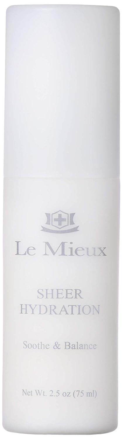 Le Mieux Sheer Hydration  Whipped Gel Cream Face Moisturizer with MicroEncapsulated Hyaluronic Acid Lightweight Facial Lotion for Oily  Combination Skin Types 25 oz  75 ml