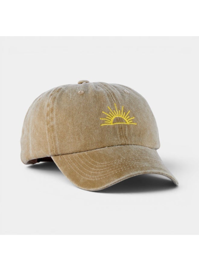  دوهاتس قبعة Morning Sun داد هات من القطن المغسول للجنسين - Image 1