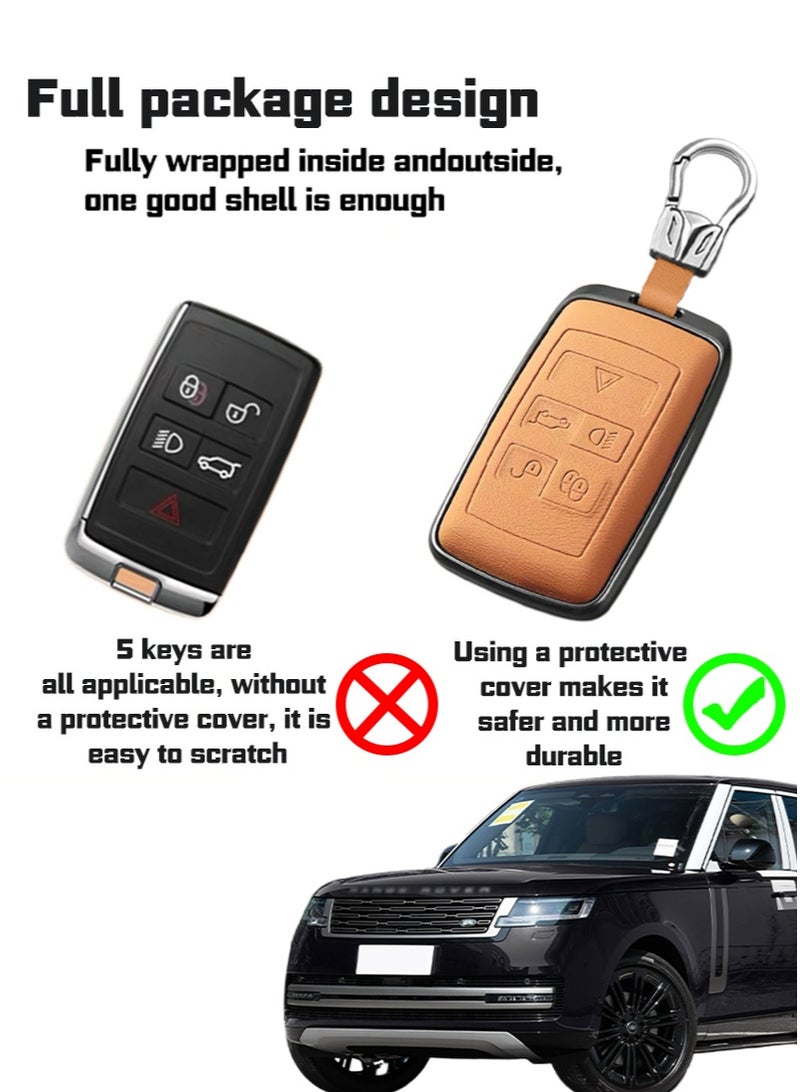 Car key protector, a suitable for Land Rover car key protector, perfectly wraps car keys, high-end, wear-resistant. - Image 2