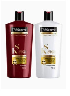 TRESemmé Pro Collection Keratin Smooth Shampoo And Conditioner Set 700ml 
