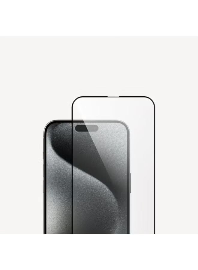 S-TOP iPhone 16 Plus protection sticker, 6.9-inch clear glass screen - Image 2