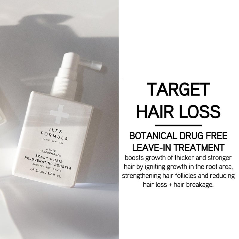 ILES FORMULA Scalp & Hair Rejuvenating Booster â€“ Reduces Hair Loss Signs, Boosts Growth & Thickness, Botanically Derived Breakthrough Blend with Procapil, Tomato, Apple & Wasabi Extracts (1.7 Fl Oz) - Image 2
