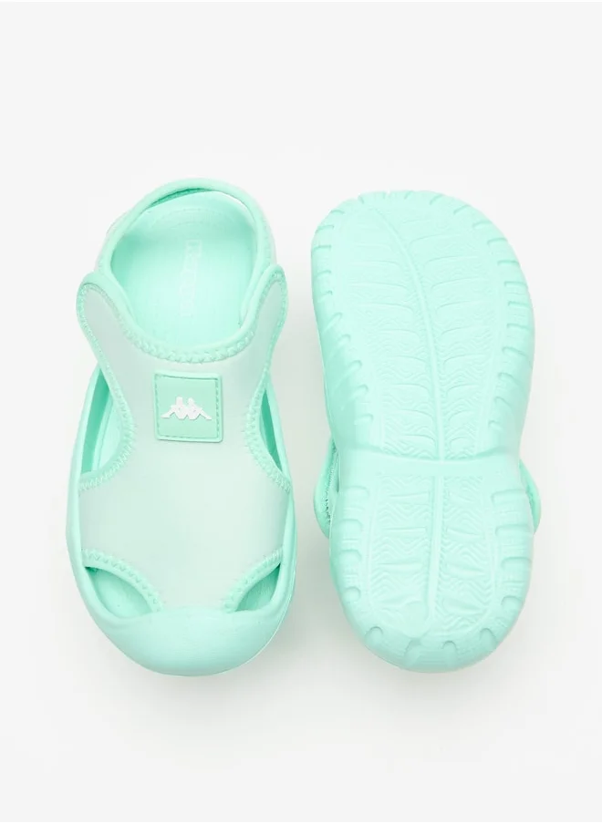 Kappa Girl's Textured Floaters with Hook and Loop Closure