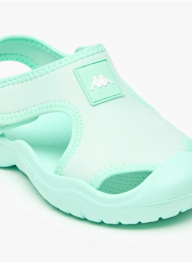 Kappa Girl's Textured Floaters with Hook and Loop Closure