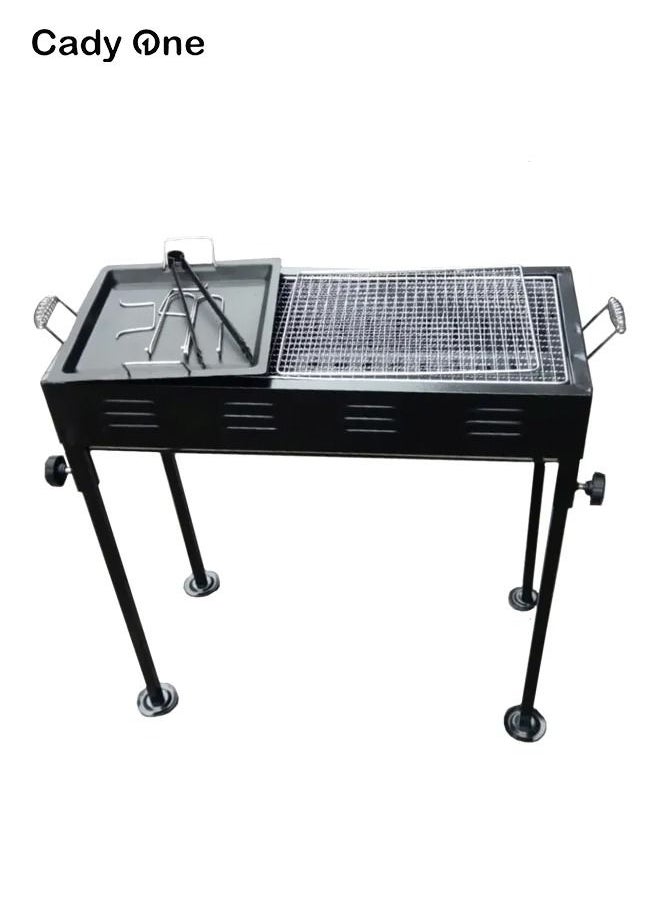 Cady One Freestanding Charcoal Grill Black 58x35x71centimeter  - Image 1