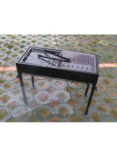 Cady One Freestanding Charcoal Grill Black 58x35x71centimeter  - Image 5