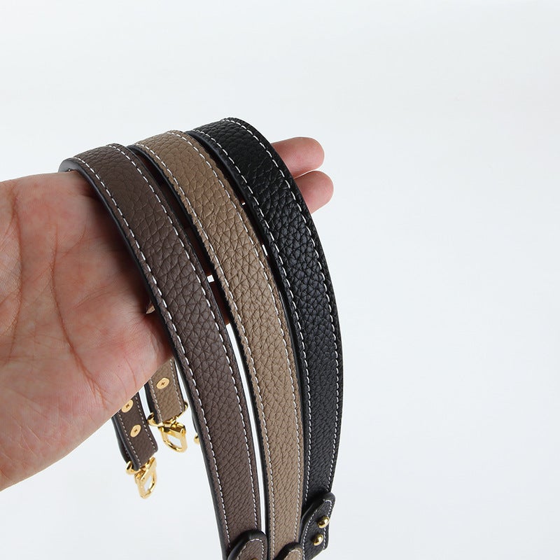 Short Armpit Bag With Pebbled Cowhide Pattern Vegetable Basket Bag Shoulder Strap Shoulder Bag Strap Women'S Bag Shoulder Strap Accessories - Image 4