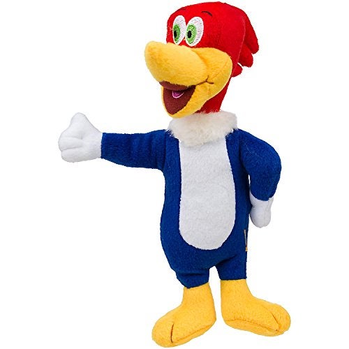 Multipet Woody Woodpecker Bird Dog Toy | Funny Bird Dog Toy | Woody Dog Plush | Woodpecker Dog Squeaker | Multicolor | Officially Licensed (11") - Image 1