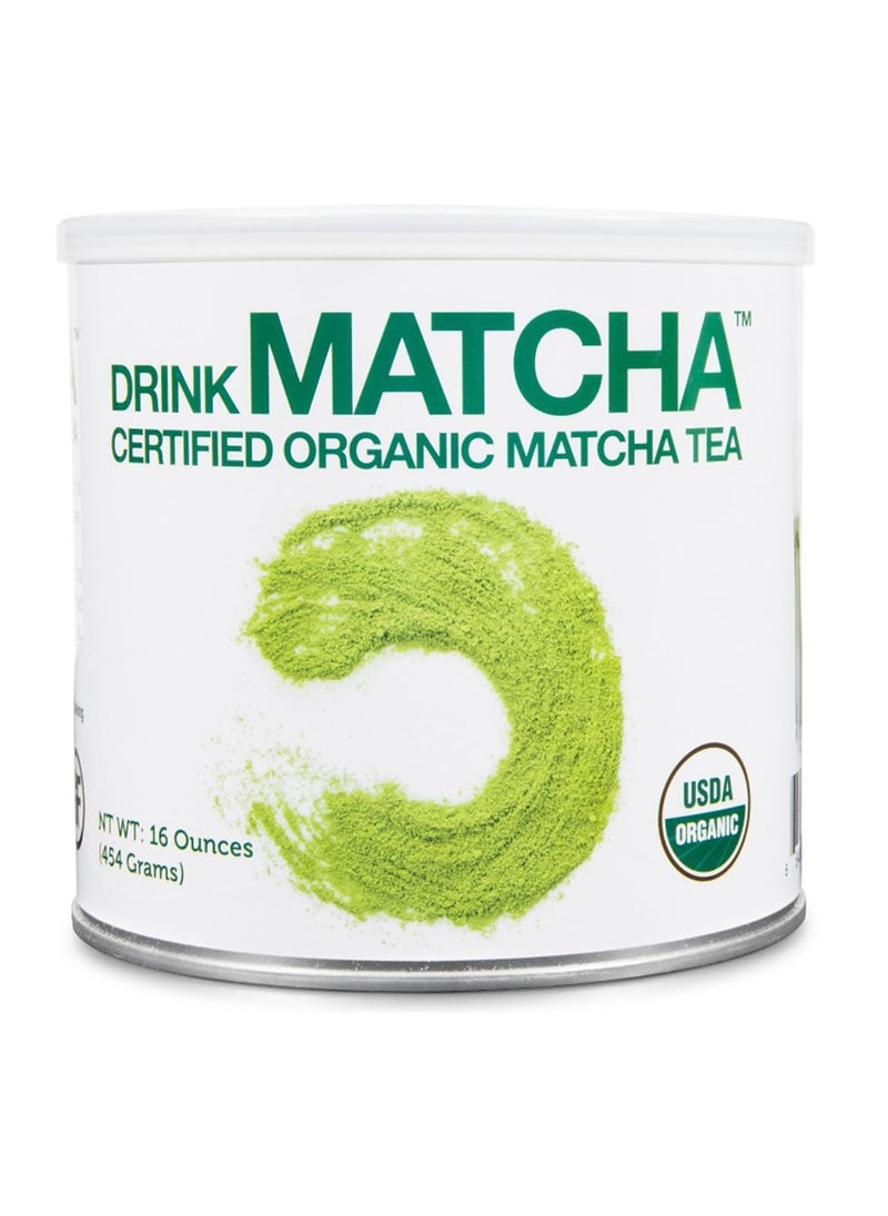 MATCHA Organic Matcha Green Tea Powder 1 LB Perfect for Lattes, Smoothies, Baking 16 Ounce  - Image 1
