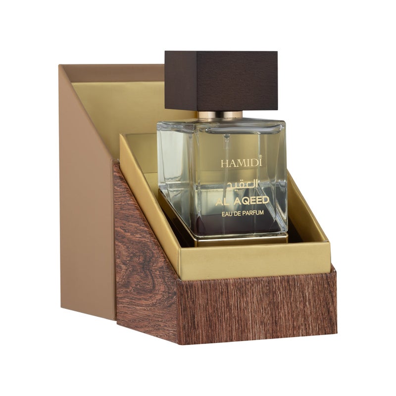Hamidi Al Aqeed Eau De Parfum For Him 100ml, Perfumes For Men, Exotic Long Lasting, Luxury Arabic Fragrance With Bergamot, Grapefruit, Pineapple, Nutmeg & Clove - Image 2