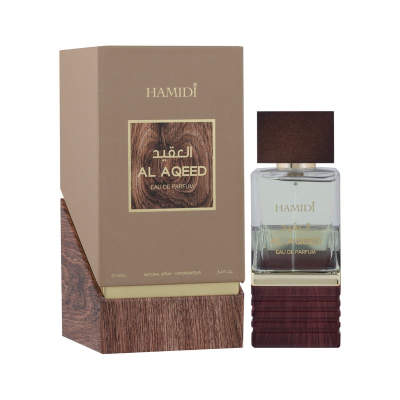Hamidi Al Aqeed Eau De Parfum For Him 100ml, Perfumes For Men, Exotic Long Lasting, Luxury Arabic Fragrance With Bergamot, Grapefruit, Pineapple, Nutmeg & Clove - Image 3