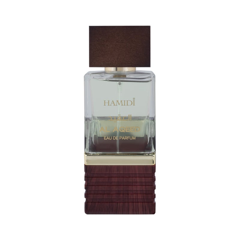 Hamidi Al Aqeed Eau De Parfum For Him 100ml, Perfumes For Men, Exotic Long Lasting, Luxury Arabic Fragrance With Bergamot, Grapefruit, Pineapple, Nutmeg & Clove - Image 1