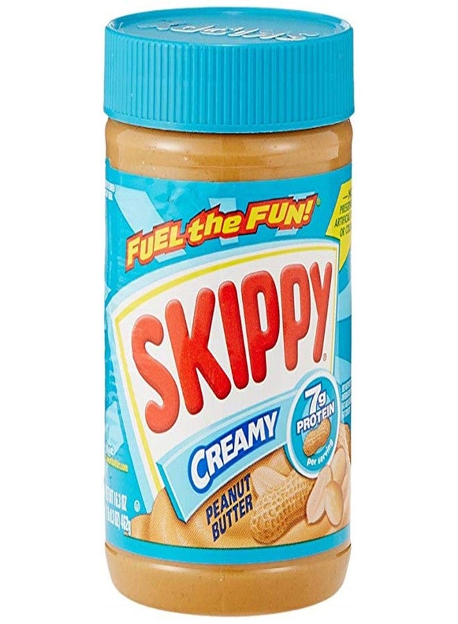 SKIPPY Peanut Butter Creamy, 462G - 1 Pounds - Image 1
