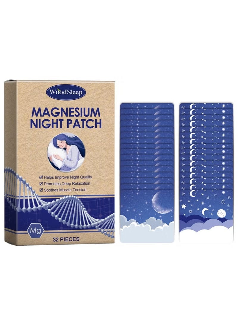 وودسليب جودة النوم العناية الليلية العناية بالجسم 30 مل زيت العناية 60 مل رذاذ العناية 20 جم كريم العناية 50 جم كريم العناية 32 قطعة لصقات العناية - Image 3