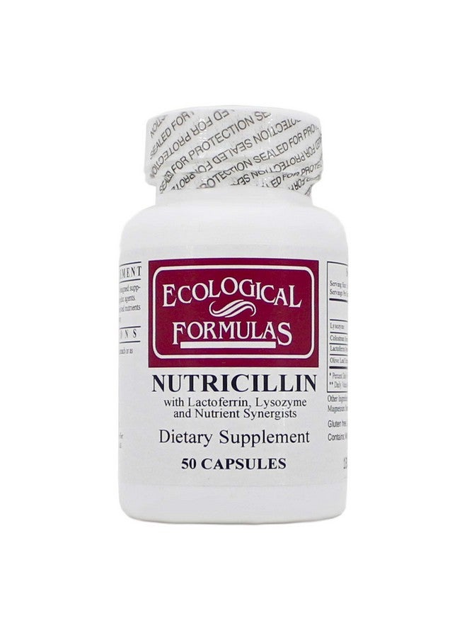 Ecological Formulas نوتريسيلين 50 كبسولة - 3 عبوات - صيغ بيئية / أبحاث القلب والأوعية الدموية - Image 1