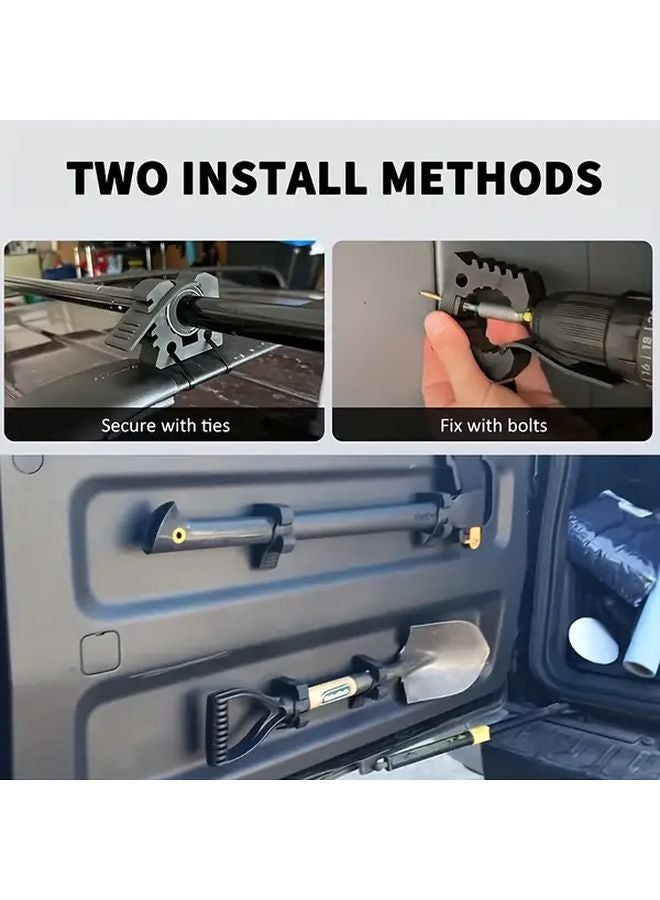 8pcs Quick Fist Rubber Clamps Quick Release Mounting For Car Truck RV Boat - Image 5