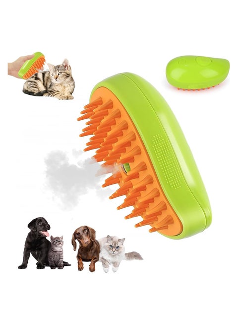 فرشاة بخار للقطط والكلاب، فرشاة بخار 3 في 1 للقطط، فرشاة مع بخار للقطط، فرشاة بخار للكلاب