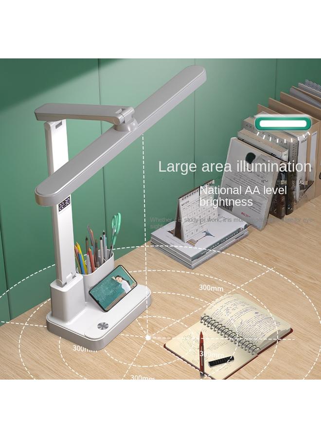 Bluejw Intelligent Digital Display Desk Lamp Eye Protection Study Student Dormitory Eyesight Protection Children Do Homework Bedroom Bedside Reading Lamp - Image 4