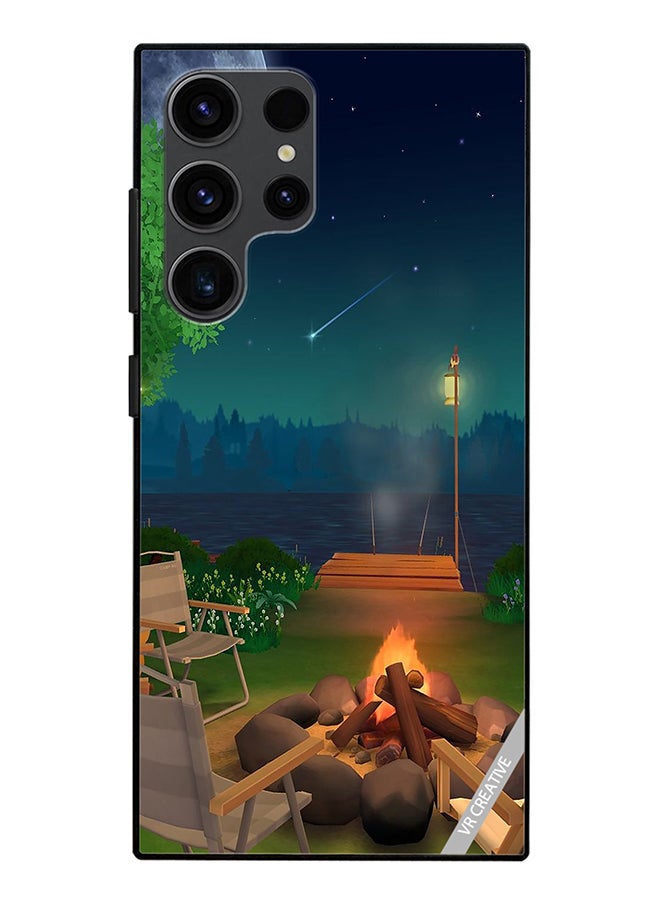 VR CREATIVE Protective Case Cover For Samsung Galaxy S24 Ultra Nature Design Multicolour - Image 1