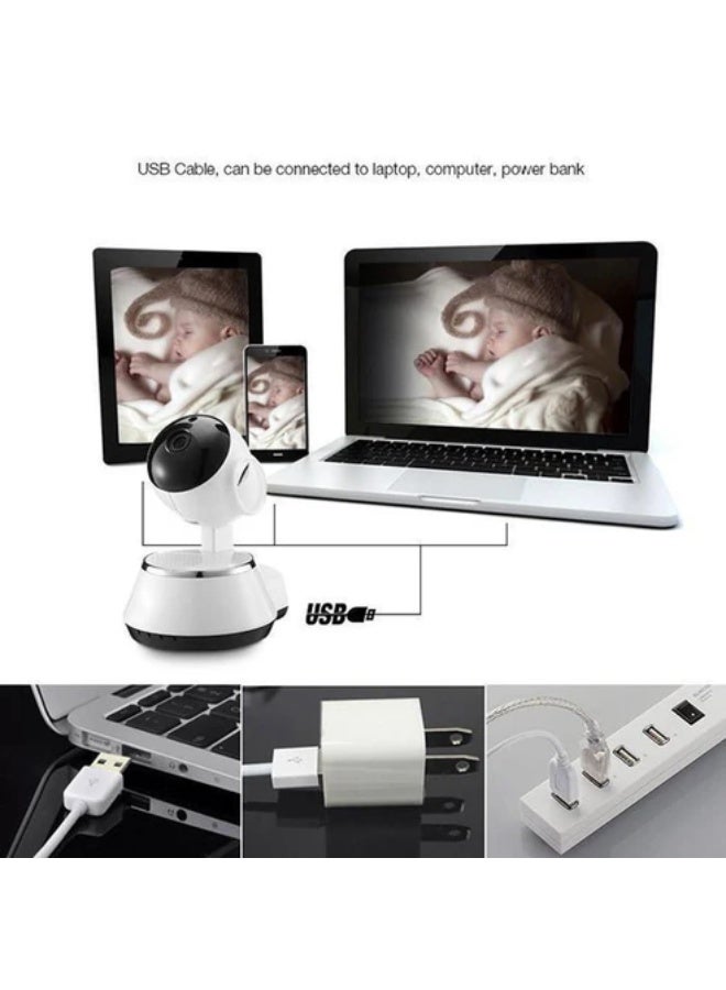 كروني تتميز كاميرا Nip-Q6 عالية الدقة اللاسلكية بتقنية واي فاي برؤية ليلية ذكية وصوت ثنائي الاتجاه وكشف الحركة، مما يتيح مراقبة الشبكة بشكل آمن ومناسبة للبيئات الداخلية والخارجية - Image 5