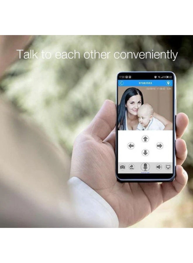 كروني تتميز كاميرا Nip-Q6 عالية الدقة اللاسلكية بتقنية واي فاي برؤية ليلية ذكية وصوت ثنائي الاتجاه وكشف الحركة، مما يتيح مراقبة الشبكة بشكل آمن ومناسبة للبيئات الداخلية والخارجية - Image 4