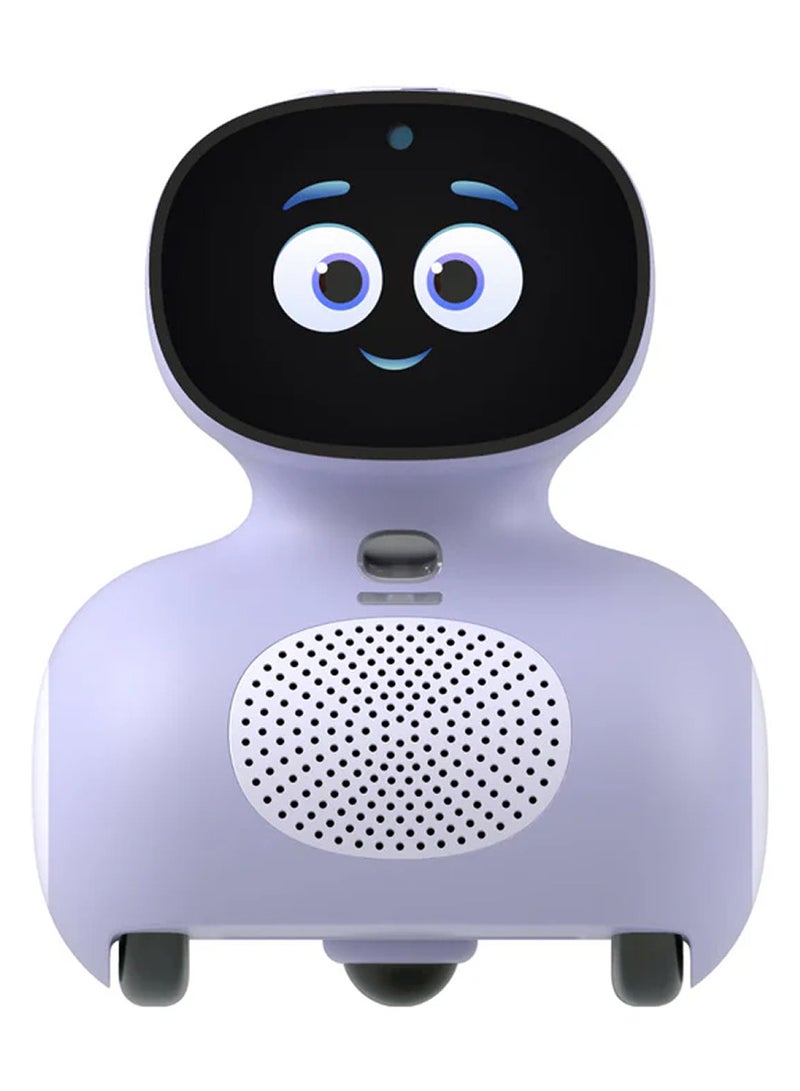 ميكو روبوت ميني بنفسجي مع 30 يومًا مجانيًا: روبوت ذكاء اصطناعي للأطفال يعزز التعلم والتعليم في مجالات العلوم والتكنولوجيا والهندسة والفنون والرياضيات مليء بالألعاب، الرقص، الغناء، التعلم الحواري الآمن للأطفال وهديّة مثالية 5+ - Image 1