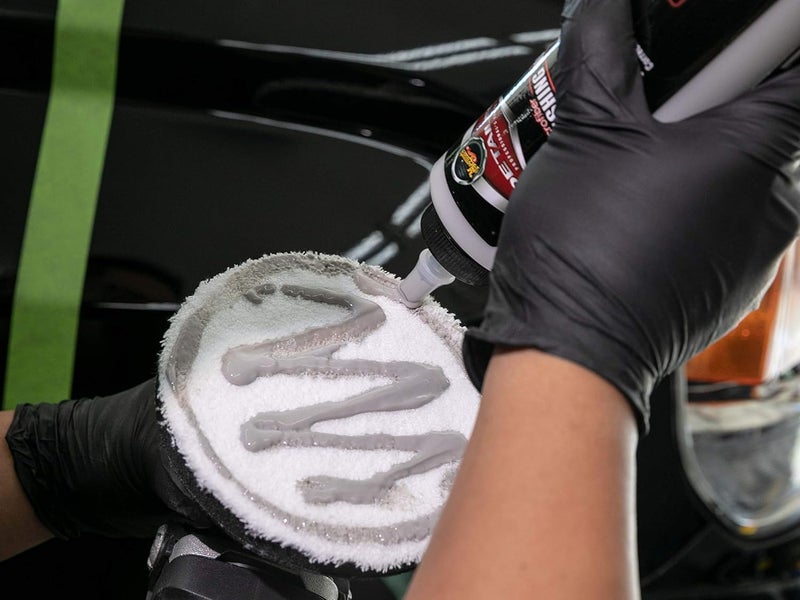 Nan شمعه ميغوايرز الاحترافية DA ميكروفايبر للتشطيب D30101  تلميع السيارات المحترف يزيل العيوب الخفيفة مع إضافة الحماية مثالي للاستخدام على قرص التشطيب DA ميكروفايبر وبولشر DA 128 أونصة 1 جالون - Image 5