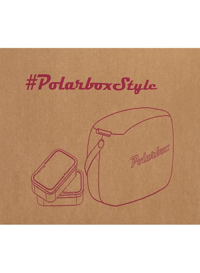 Polarbox Insulated Lunch Bag Cooler Bag Insulated Lunch Bag Mini Cooler Bag Ideal for Lunch School Office Beach Travel Large Capacity 6L Waterproof Handles and Shoulder Strap. - Image 5