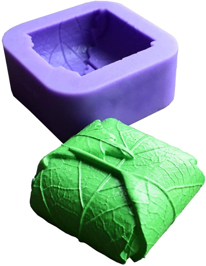 PURENSO Select - Silicone Mould - 1 Cavity Wrapped Leaf Silicone Mould (PUR1015-48) - Image 2