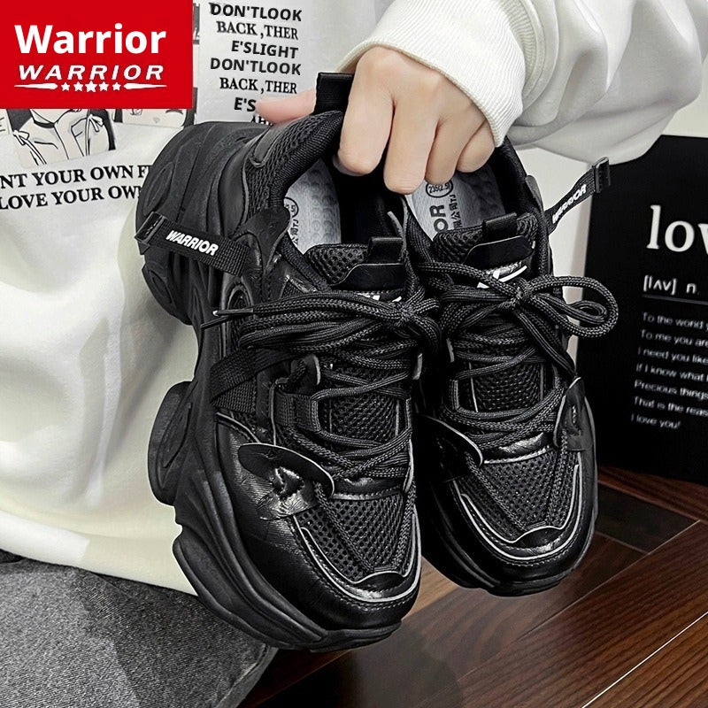 Warrior WXY(S)-5621M Dad Sneakers for Women Breathable Mesh Thick Sole Casual Shoes - Image 3