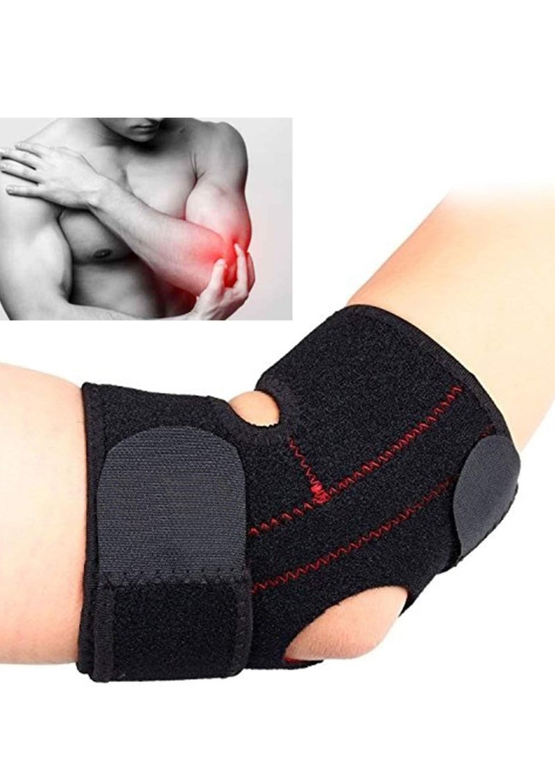 Excefore Elbow Brace, Elbow Support Sleeve Brace, Adjustable Neoprene Tennis Elbow Brace Wrap Arm Support Strap Band Tendonitis Elbow Brace for Men and Women - Image 3