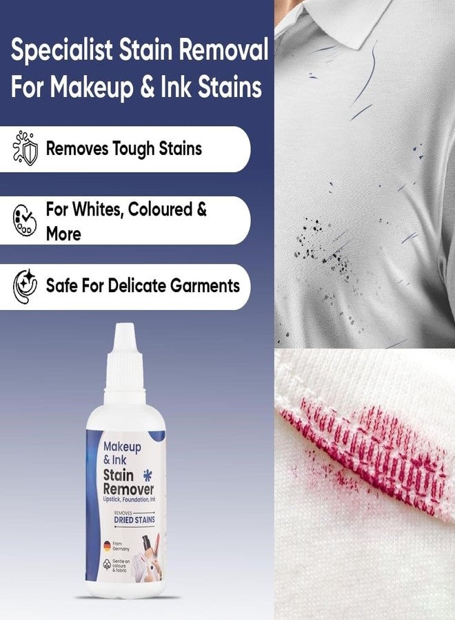 VEZPAX "Stain Removal for Chutney, Curry, Ink, Lipstick, Coffee & More - Powerful Cleaner for Tough Stains on Clothes, Carpets, and Upholstery" (makeup &ink) - Image 2