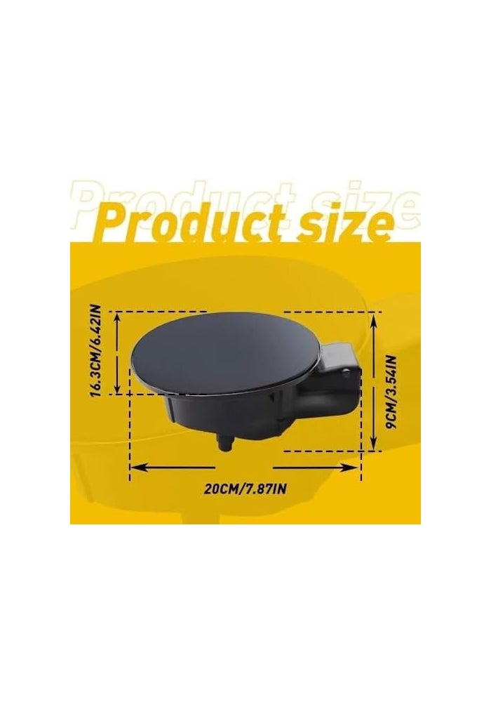 Yurefax Fuel Gas Tank Door Lid Cover for VW Polo - Image 2