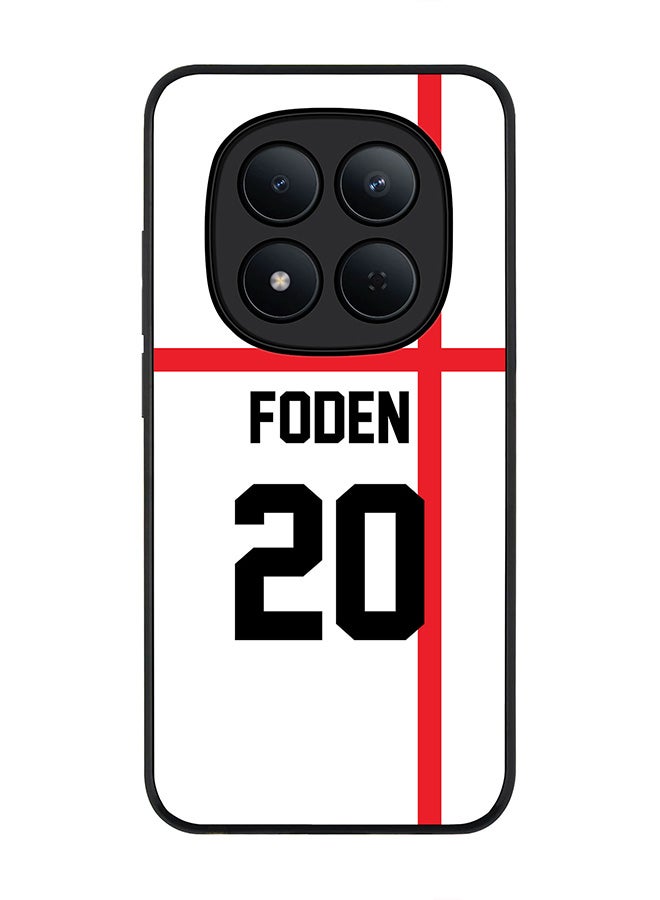 For Xiaomi Redmi Note 15 Pro 5G Case,Slim fit Camera Protection, Shockproof Thin Phone cover  - Football - England,  Foden