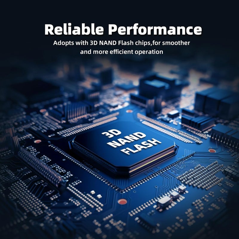SSD 1TB, M.2 NVMe Gen3x4 SSD 2280 - Up to 2400MB/s, Internal Solid State Drive with 3D NAND Flash, Compatible with Desktop and Laptop - Image 4