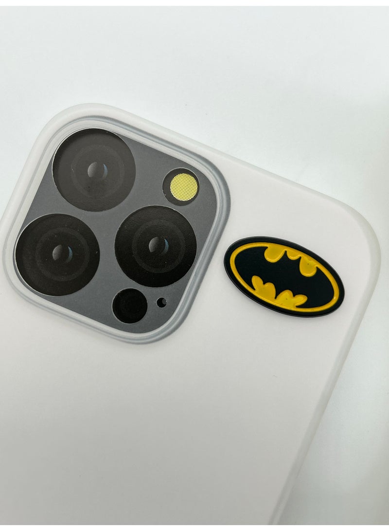 4 pieces of Metal stickers - Superman and Batman Stickers - Premium Quality Metal for Mobile, Laptop, Backpacks and more - Image 5