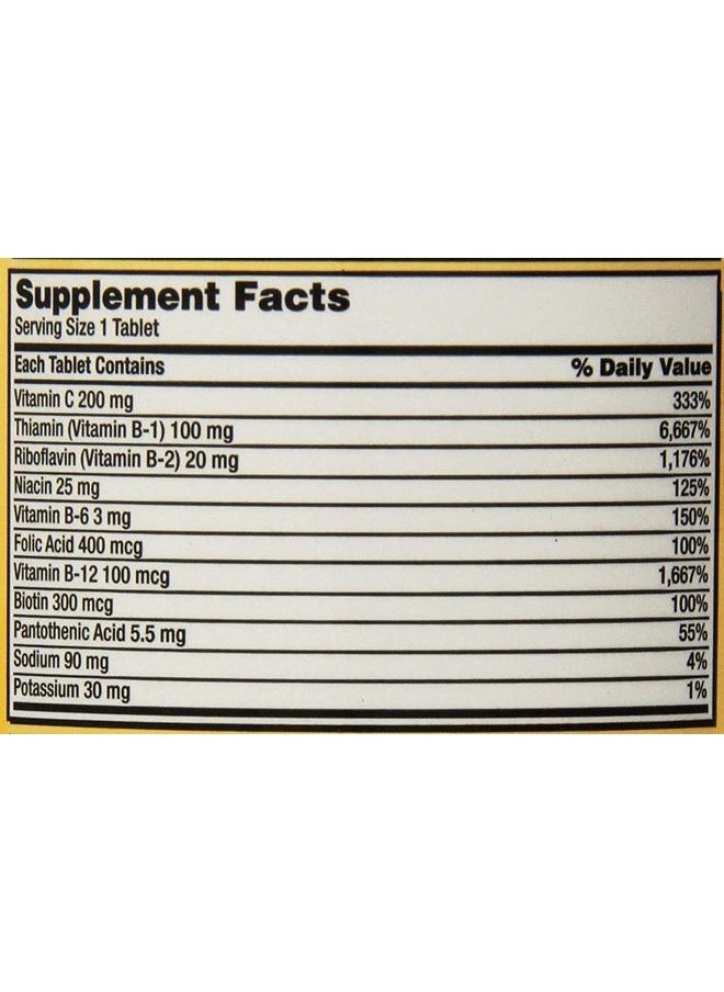 Kirkland Signature Kirkland Signature One Per Day Super B-Complex with Electrolytes,500 tablets  - Image 3
