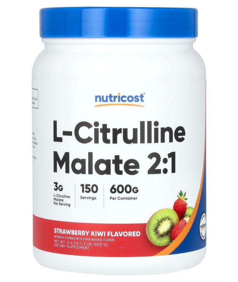 L-Citrulline Malate 2:1 Strawberry Kiwi 21.4 oz (600 g)