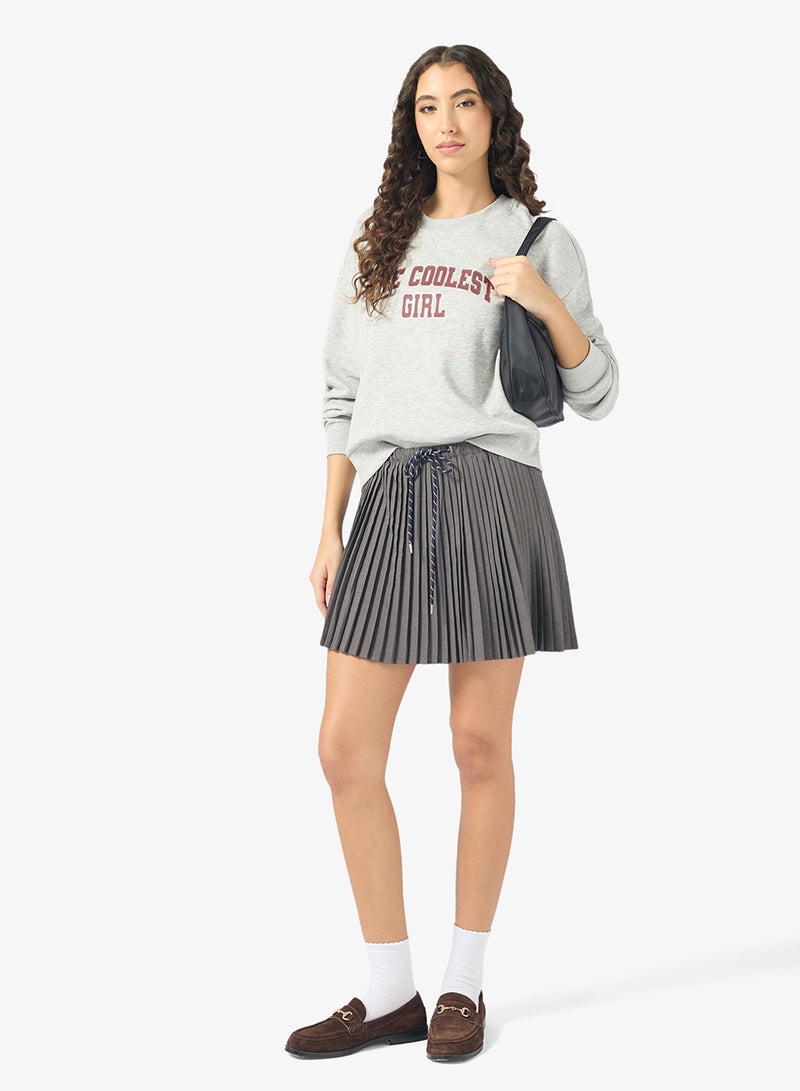 ONLY Graphic Crew Neck Sweatshirt - Image 4