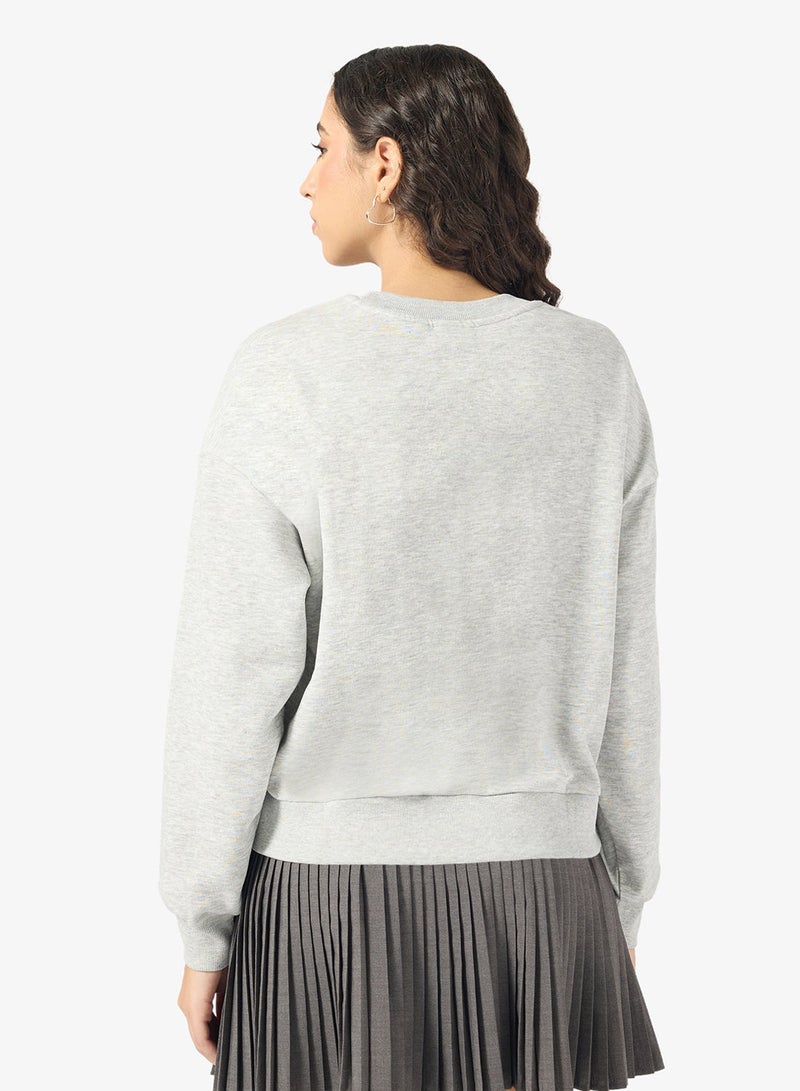 ONLY Graphic Crew Neck Sweatshirt - Image 2