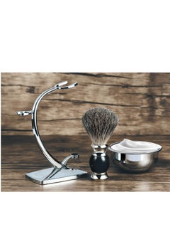 GRUTTI Shaving Brush Razor Stand with Soap Bowl, Safety Mens Razor Holder with Non Slip Base Shaving Kit for Men Boyfriend Husband Dad Birthday Fathers Day Gift - pzsku/Z49BC1100E765461E733DZ/45/_/1735573987/8ed2b8a8-0e8e-43ef-829c-b8d12af06cda